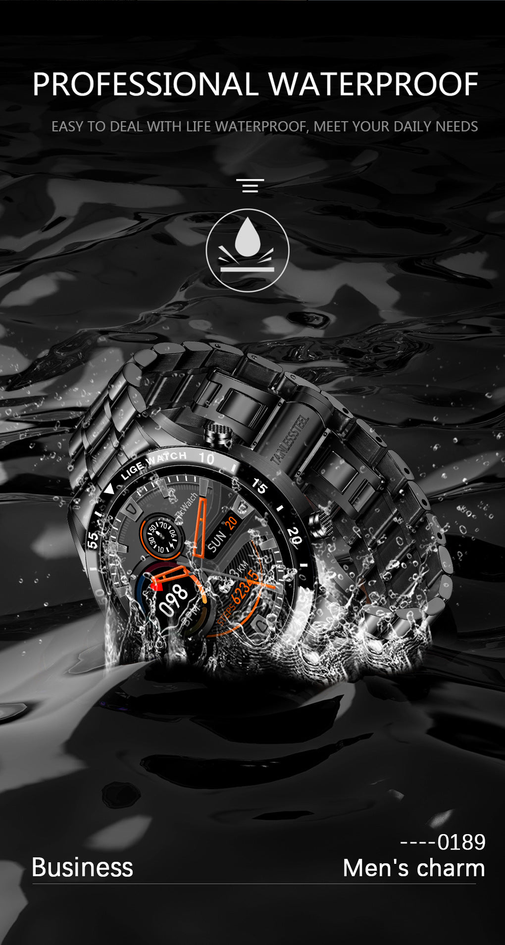 New Smart Watch Upgradeable Smart watch with Wearable straps
