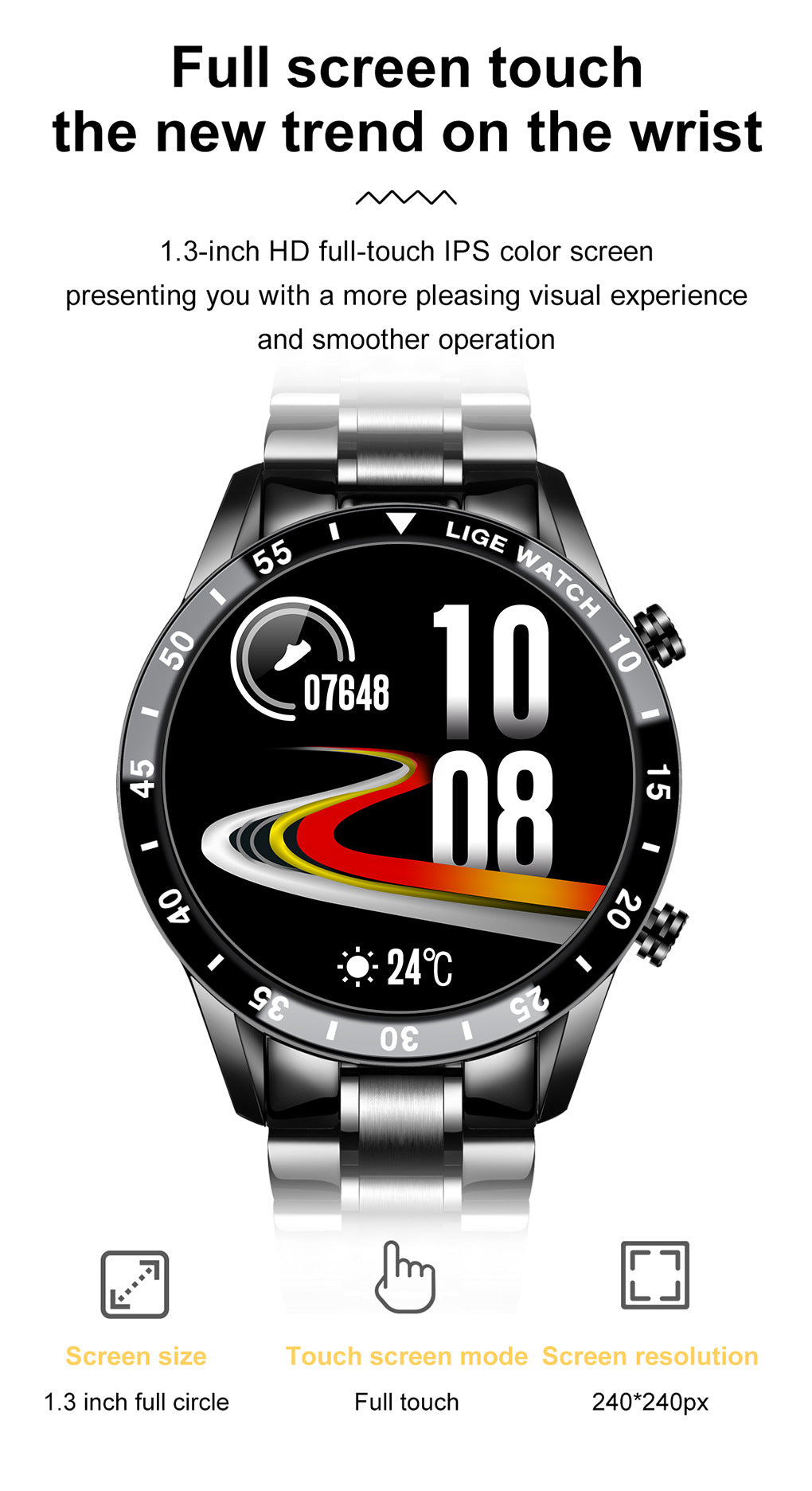 New Smart Watch Upgradeable Smart watch with Wearable straps