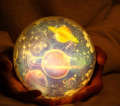 Projector Lamp with Different Galaxies