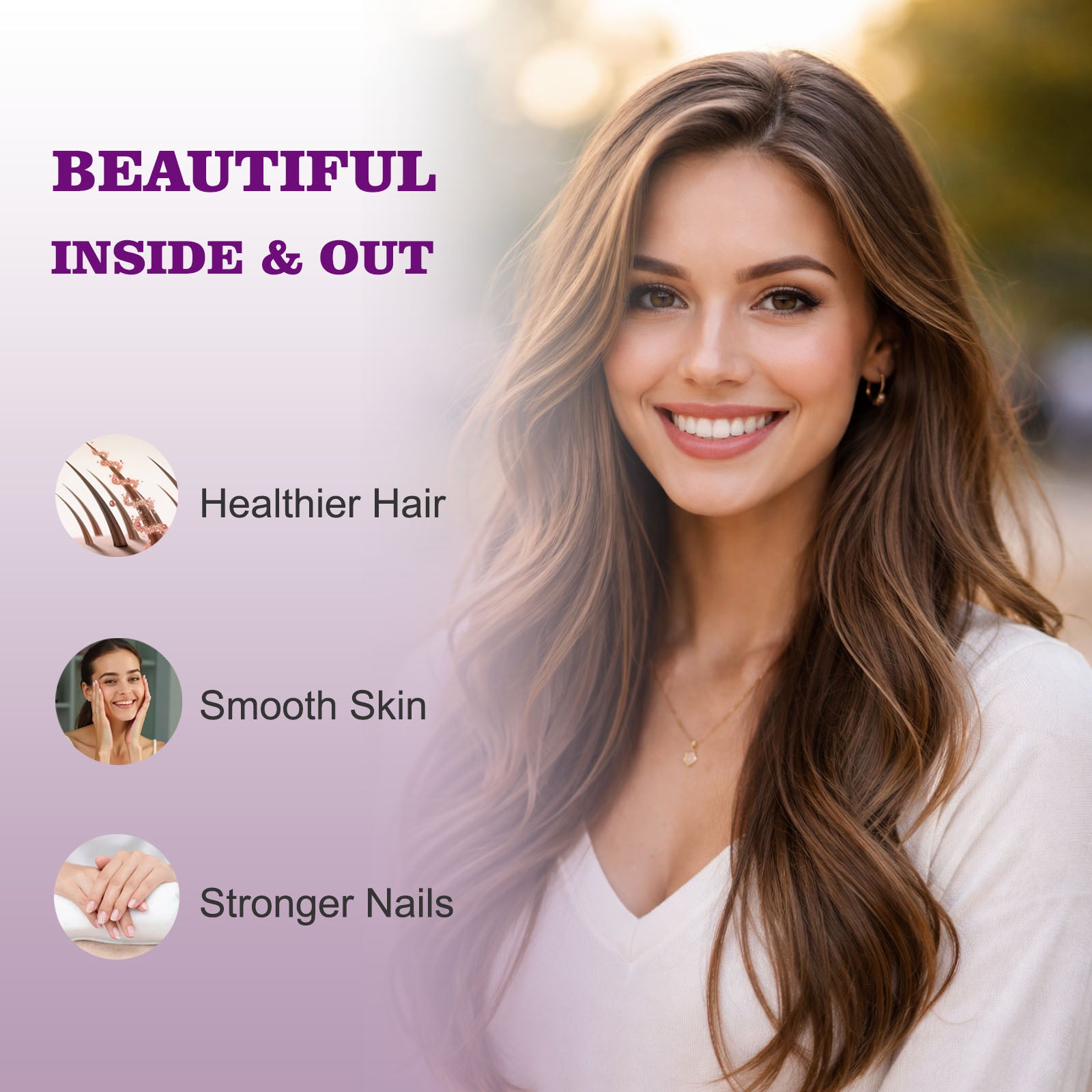 Hair Growth Vitamens WINYEL Hair Growth Soft Chewables, Containing Hair Growth Vitamins For Men And Women, Biotin, To Help Create Thicker, Fuller, And Stronger Hair, Mixed Berries, 60 Soft Chewables.