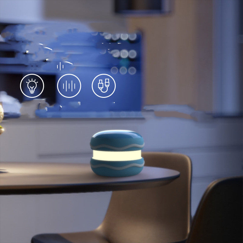 Voice Night Light Atmosphere Smart Bedside Light