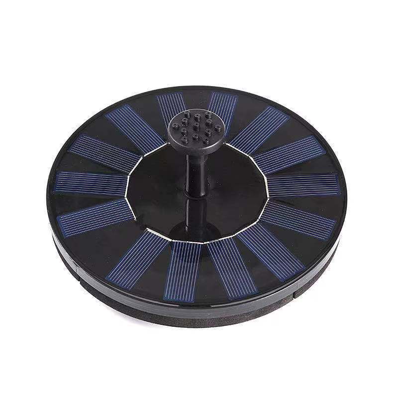 Solar Fish Pond Aerating Rockery Water Landscape Fountain